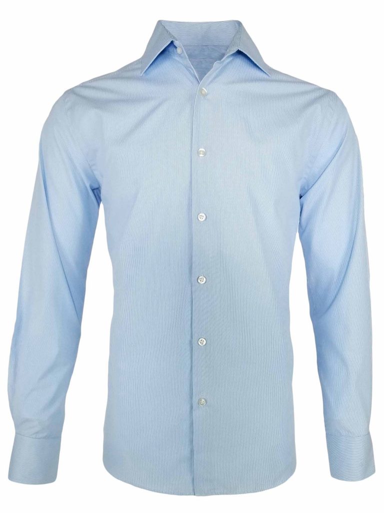 silk light blue shirt