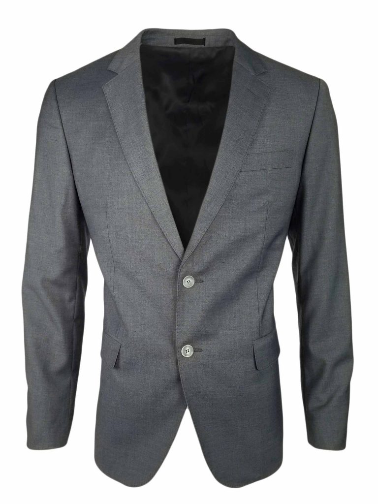 Men's 2 Button Jacket - Grey | Uniform Edit