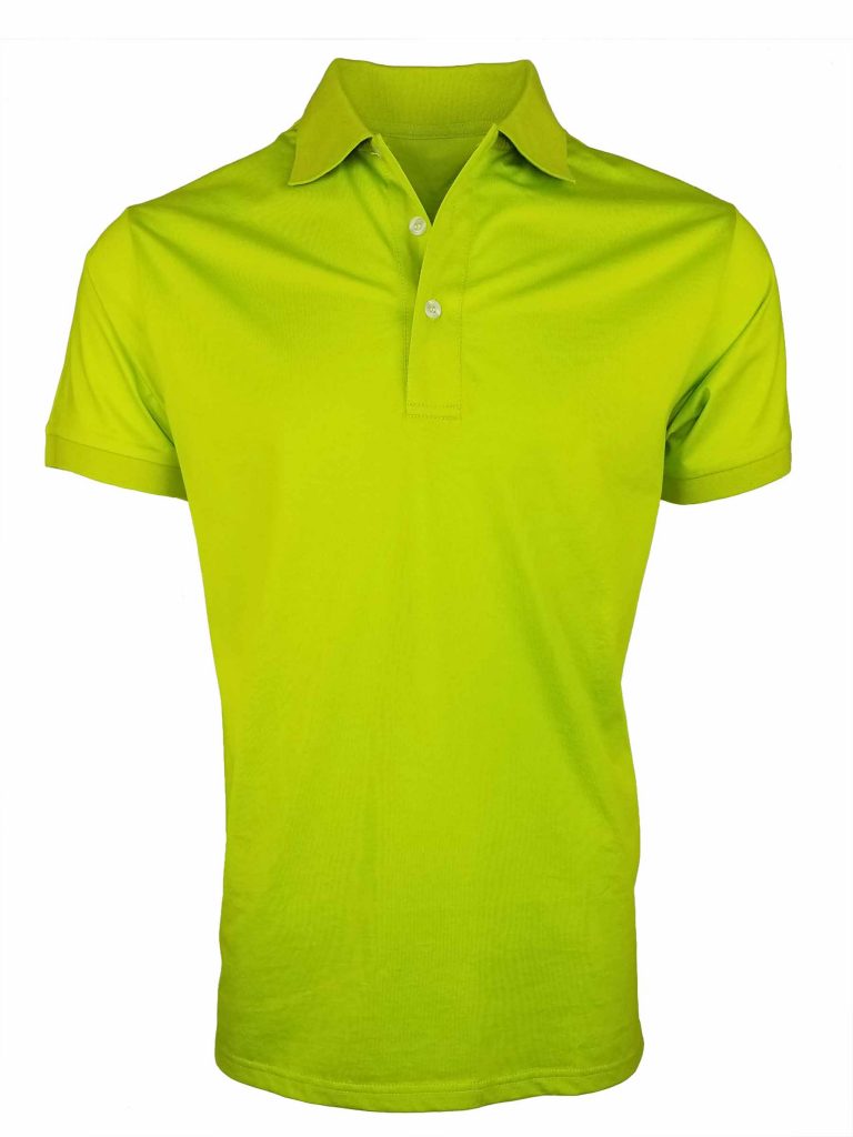 Men's All Occasion Mercerized Polo - Lime - Uniform Edit