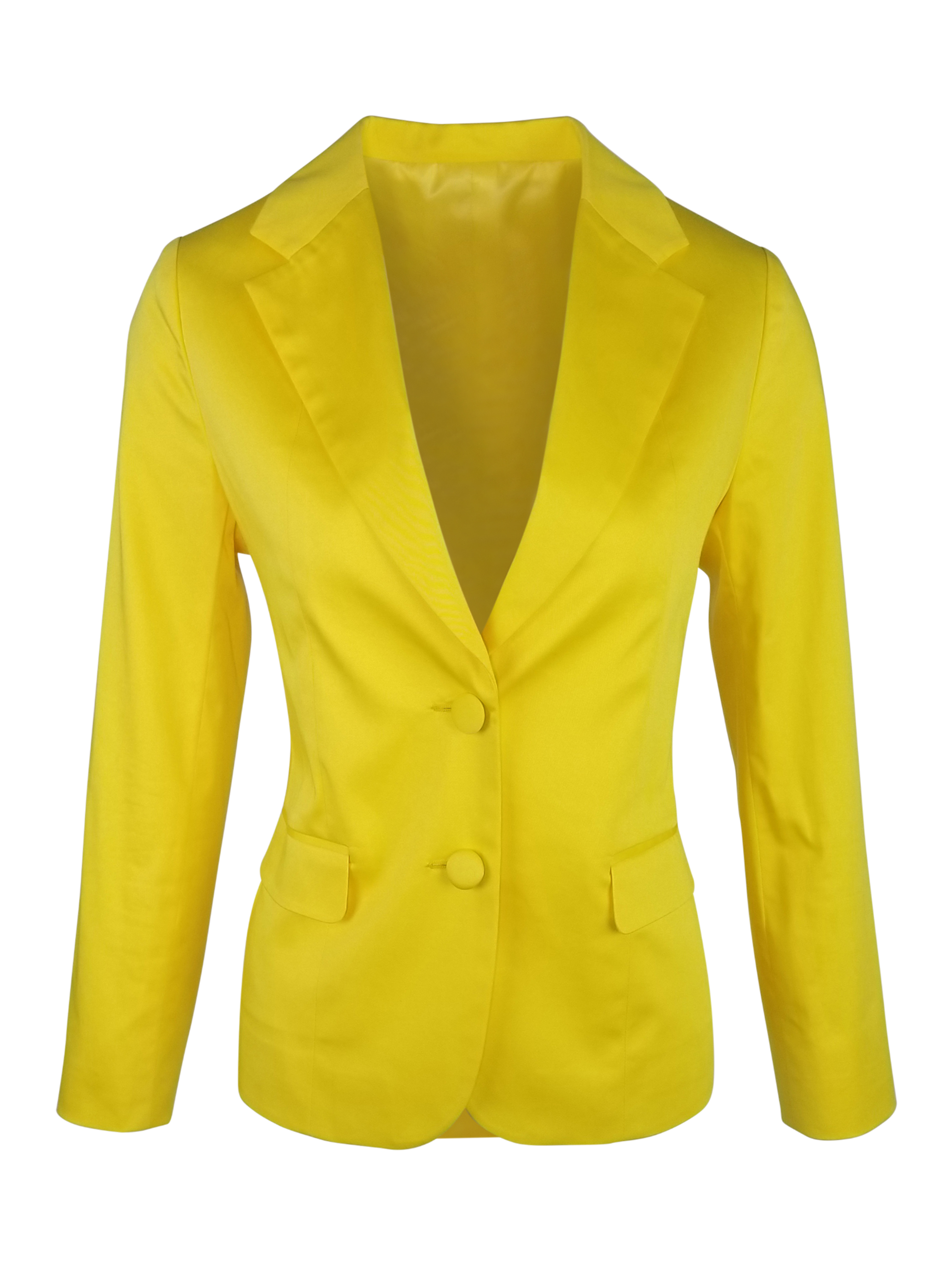 Women's Cotton Jacket - Yellow - Uniform Edit
