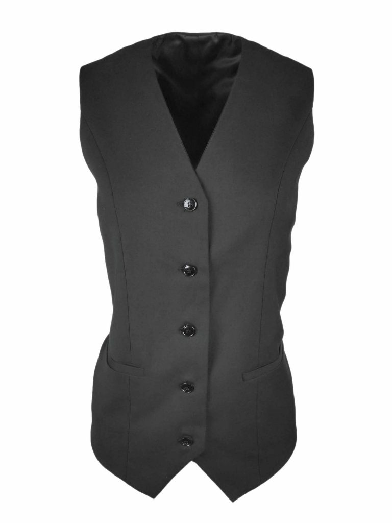 Women's Vest - Charcoal Wool Blend - Uniform Edit