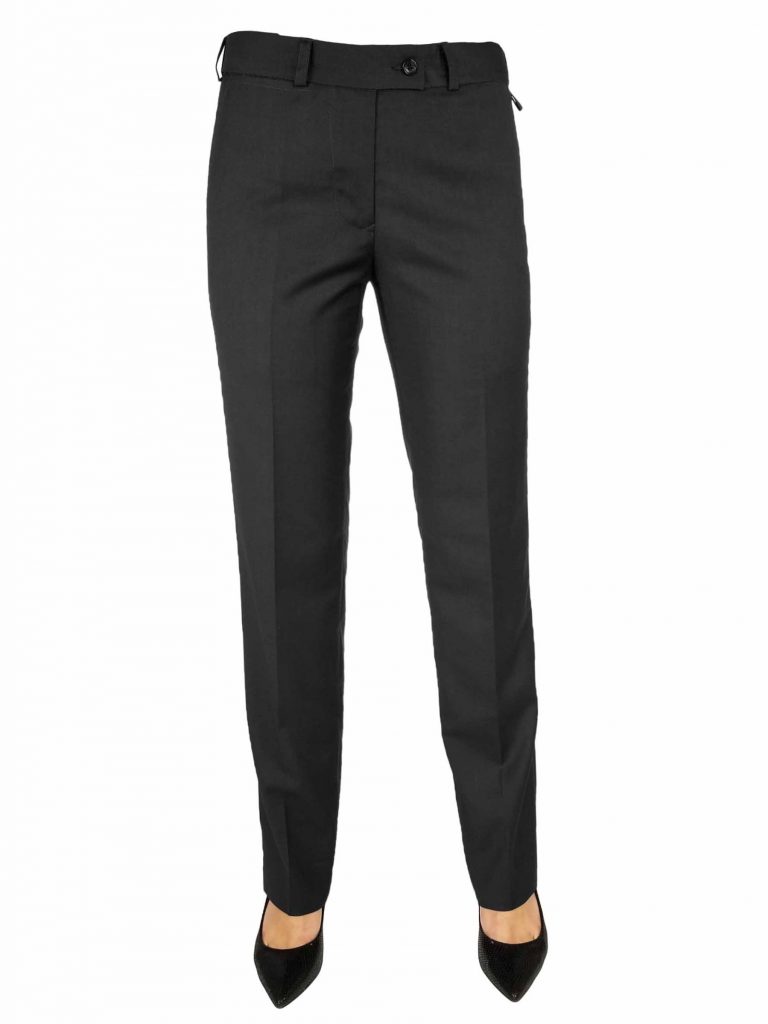 girls black uniform pants