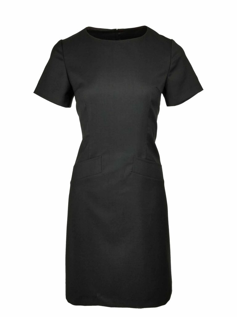 short sleeve a line dress