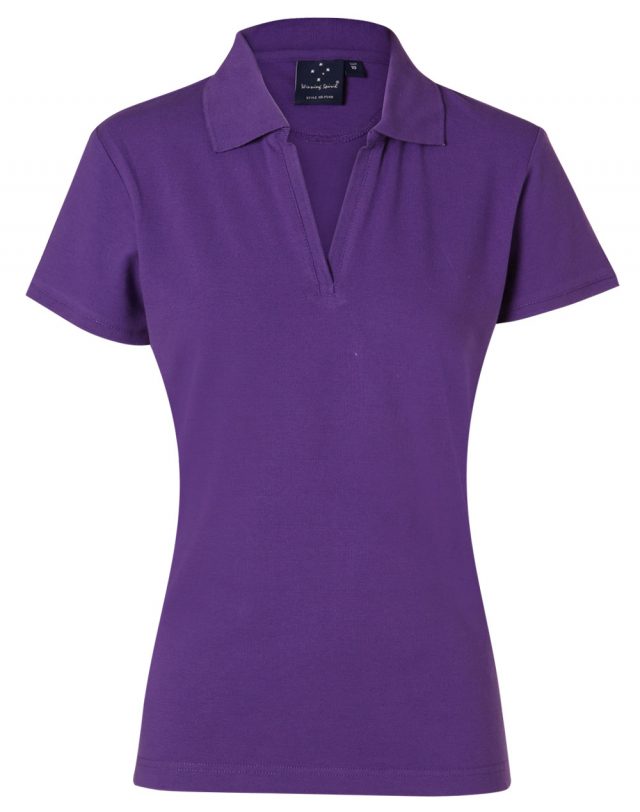 purple polo uniform shirts