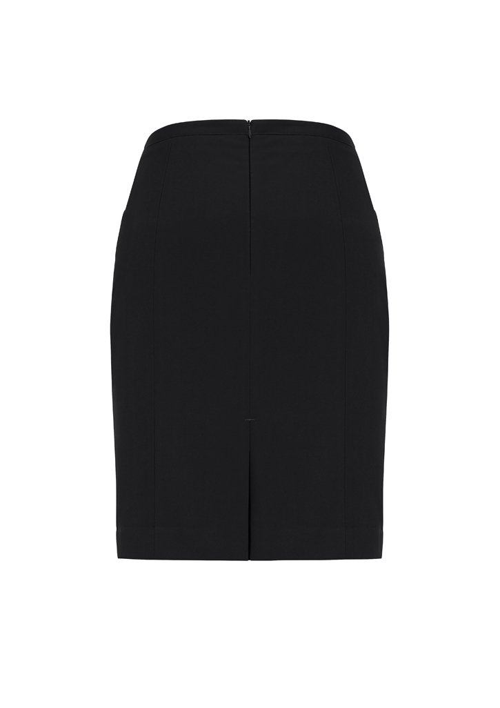 Siena Front Pleat Skirt Straight Skirt- Black - Uniform Edit