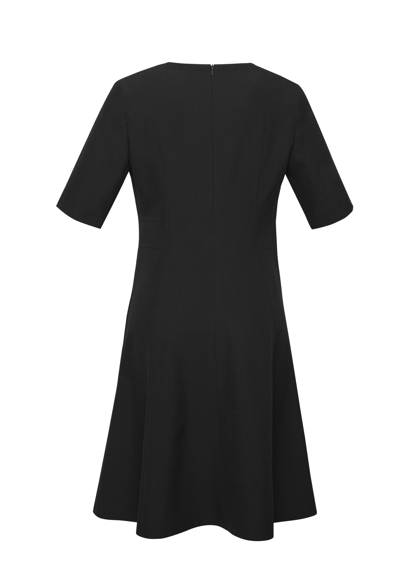 Siena Extended Midi Dress - Slate Short Sleeve - Uniform Edit