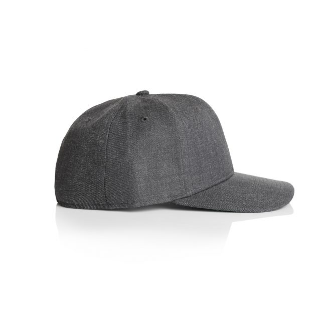 grey snapback cap