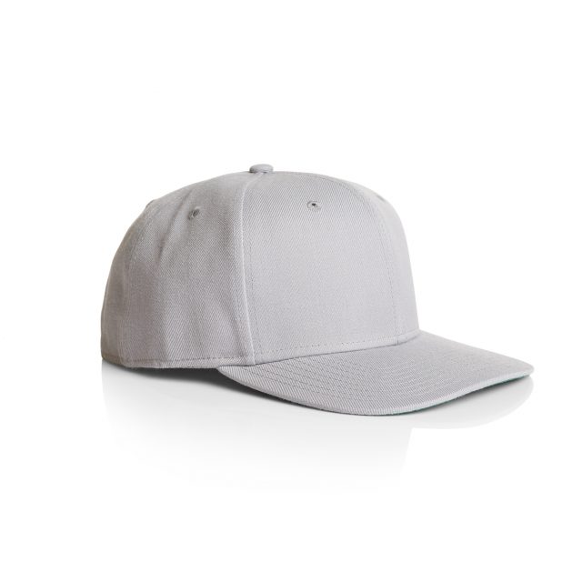 grey snapback cap