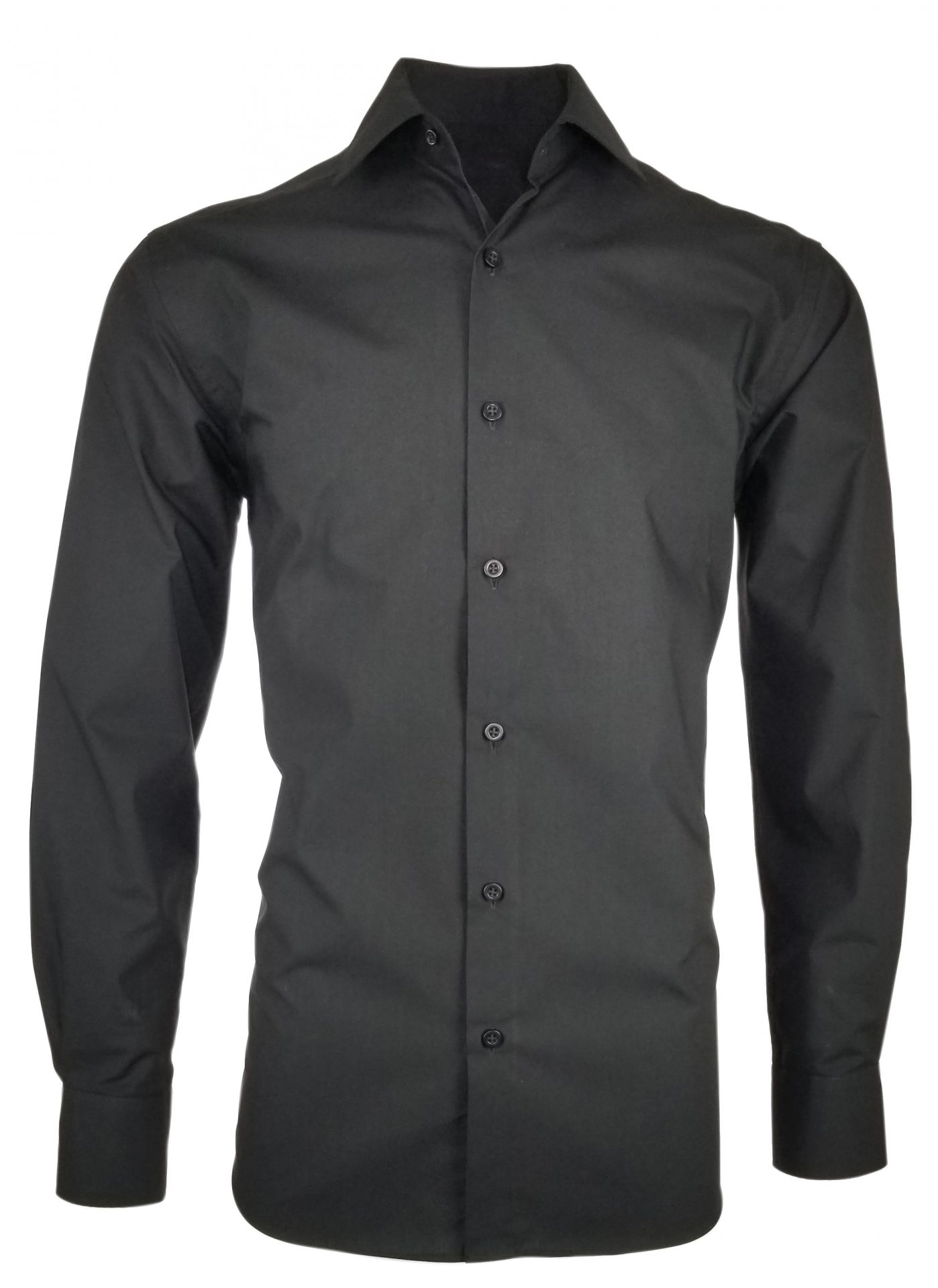 Men's Everyday Basic Shirt - Black Long Sleeve - Uniform Edit