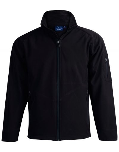 Men's Softshell Hi-Tech Jacket - Black - Uniform Edit