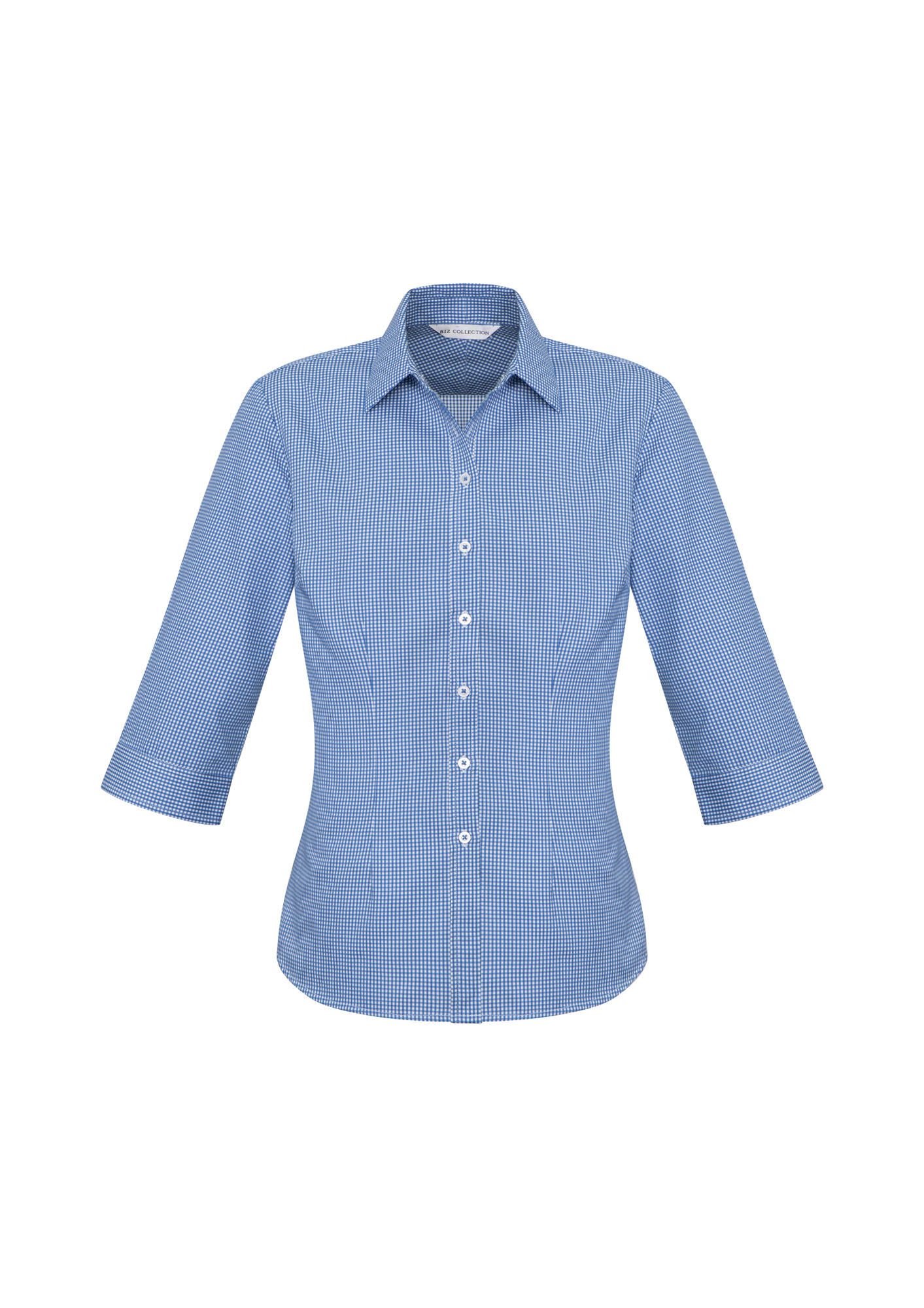 Ladies French Blue Ellison Shirt - The Uniform Edit